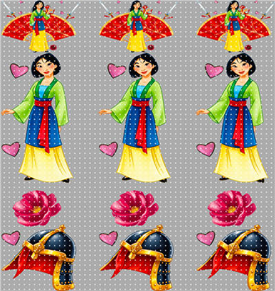 Pen sticker-F 2391